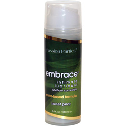 Passion Embrace Intimate Lubricant, 3.4 fl.oz (100 mL), Sweet Pear