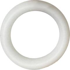 Rascal Brawn Silicone Cock Ring, 2.5 Inch, Cloudy Clear