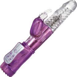 Nasstoys Energize Her Bunny 1 Rechargeable Rabbit Vibrator, 9 Inch, Purple