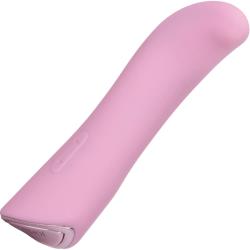 Jopen Amour Rechargeable Silicone Mini G Vibrator, 4.75 Inch, Soft Pink