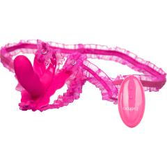 CalExotics Venus Butterfly Silicone Venus Penis with Wireless Remote, Pink