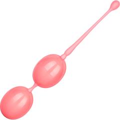 Ergonomic Weighted Kegel Balls for Beginners, 1.75 Inch, Coral Pink