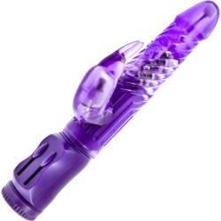 B Yours Beginners Bunny Vibrator, 8.75 Inch, Purple