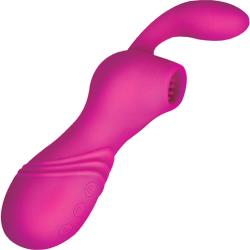 Infinitt Rechargeable Suction Massager Two, 7 Inch, Cupid