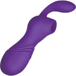 Infinitt Rechargeable Suction Massager Two, 7 Inch, Orchid