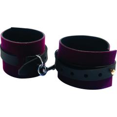 Sex and Mischief Enchanted Cuffs and Blindfold Kit, Burgundy