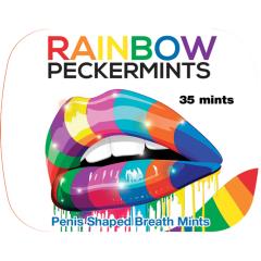 Hottproducts Unlimited Rainbow Peckermints, Carded