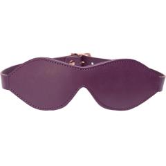 Fifty Shades Freed Cherished Collection Leather Blindfold, Plum
