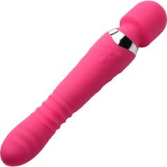 Inmi Ultra Thrust Her Thrusting and Vibrating Wand, Pink