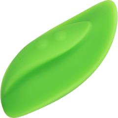 Marvelous Teaser Lay On Rechargeable Intimate Vibrator, 4 Inch, Leafy Green