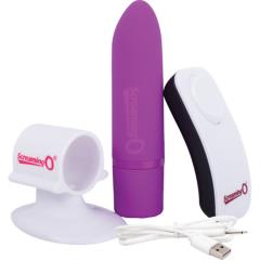 Screaming O Charged Positive Rechargeable Vibrator with Wireless Remote, Grape