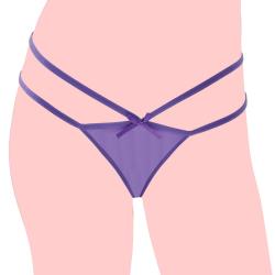 Fantasy For Her Cheeky Panty Thrill-Her with Bullet and Remote, One Size, Purple