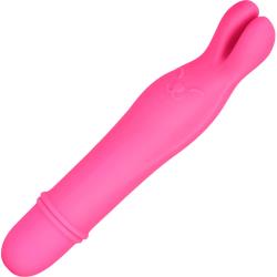 Shanes World Bedtime Bunny Silicone Intimate Vibrator, 4.25 Inch, Hot Pink