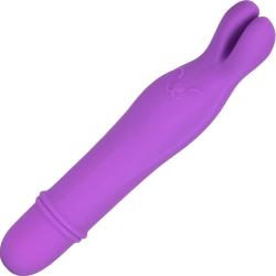 Shanes World Bedtime Bunny Silicone Intimate Vibrator, 4.25 Inch, Purple