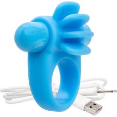 Screaming O Charged Skooch Rechargeable Cock Ring, Blue