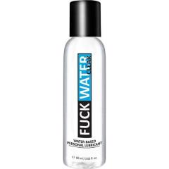 FuckWater Clear Water Based Lubricant, 2 fl.oz (60 mL)