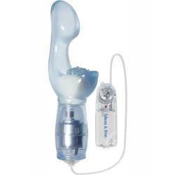 Adam and Eve Personal G-Spot Pleaser Vibrator, 6 Inch, Blue Adam and Eve Personal G-Spot Pleaser Vibrator, 6 Inch, Blue