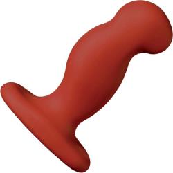 Nexus G-Play Plus Unisex Rechargeable Vibrator, 3 Inch, Red