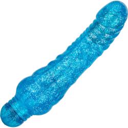Sparkle Glitter Jack Personal Vibrator, 6.75 Inch, Kool-Aid Blue