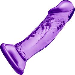 B Yours Sweet N Dildo with Suction Cup, 4 Inch, Purple