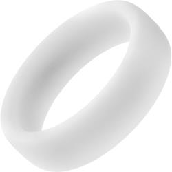 Performance Silicone Glo Cock Ring, 1.5 Inch, Glow White