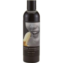 Earthly Body Edible Massage Oil, 8 fl.oz (236 mL), Banana