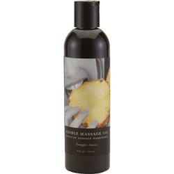 Earthly Body Edible Massage Oil, 8 fl.oz (236 mL), Pineapple