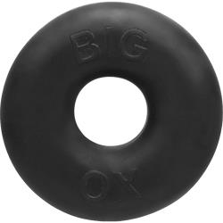 OxBalls Big Ox Cockring with Plus Silicone, 2.25 Inch, Black Ice