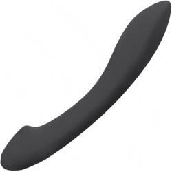 Jil Nora Silicone Rechargeable Personal Vibrator, 8.75 Inch, Black