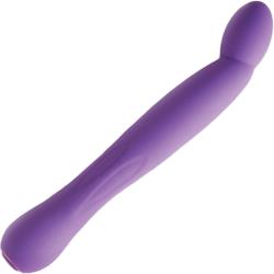 Sensuelle Aimii Flexible Rechargeable G-Spot Vibrator, 7 Inch, Purple