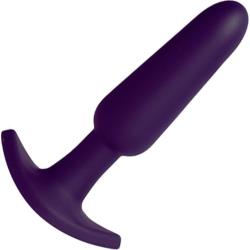 VeDO Bump Rechargeable Anal Vibe, 5 Inch, Deep Purple