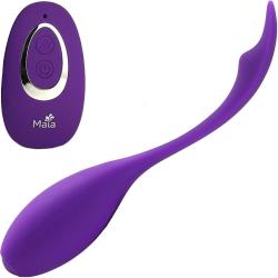Syrene Rechargeable Remote Controlled Bullet Vibrator by Maia Toys, 7 Inches, Purple