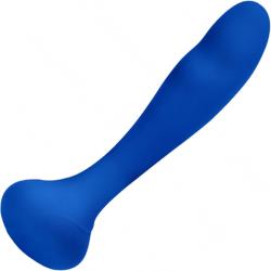 Elegance Finesse G-Spot and Prostate Vibrator, 7 Inch, Royal Blue