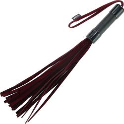 Sex and Mischief Enchanted Flogger, 13 Inch, Burgundy