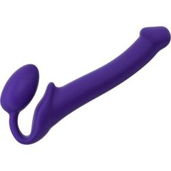 Dorcel Strap On Me Silicone Bendable Strapless Strap On, Medium, Purple
