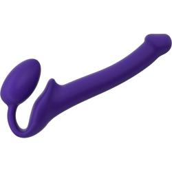 Dorcel Strap On Me Silicone Bendable Strapless Strap On, Small, Purple