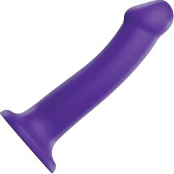 Dorcel Strap On Me Silicone Bendable Dildo, 7.5 Inch, Purple