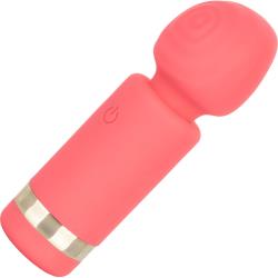 Slay Exciter Rechargeable Mini Wand, 3.75 Inch, Coral