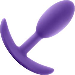 Luxe Wearable Vibra Slim Plug, 3.5 Inch, Purple