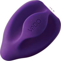 Yumi Rechargeable Silicone Finger Vibrator, 2 Inch, Deep Purple