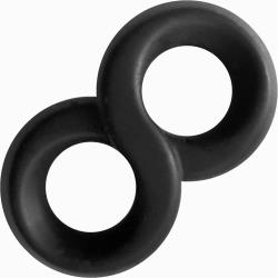 Renegade Infinity Stretchable Cockring, Black