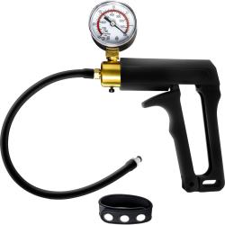 Performance Gauge Pump Trigger with Silicone Tubing and Cock Strap, Black