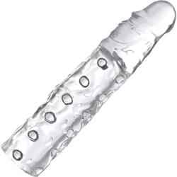 Size Matters 3 Inch Extra Length Penis Extension, 8.5 Inch, Clear