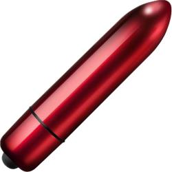 RocksOff Truly Yours RO-120mm Bullet Vibrator, 5 Inch, Red Alert
