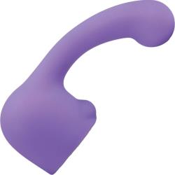 Le Wand Curve Petite Weighted Silicone Attachment, Purple