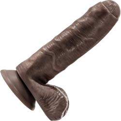 Loverboy Pierre Chef Dildo with Suction Cup, 7 Inch, Chocolate