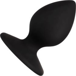 Temptasia Slave Silicone Butt Plug, 2.5 Inch, Black