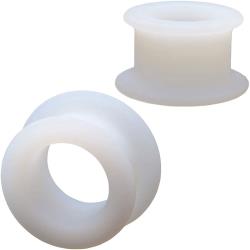 Stretch Master 2 Piece Training Silicone Ass Grommet Set, White