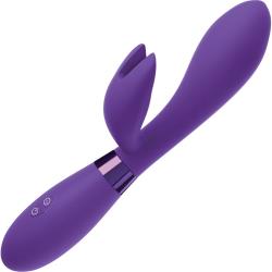 OMG! Rabbits Bestever Silicone Vibrator, 8.25 inch, Purple