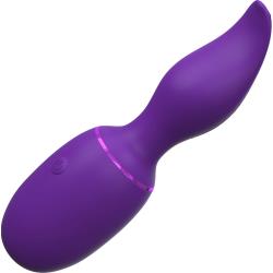Fantasy for Her Ultimate Tongue-Gasm Rechargeable Vibrator, 7 Inch, Purple